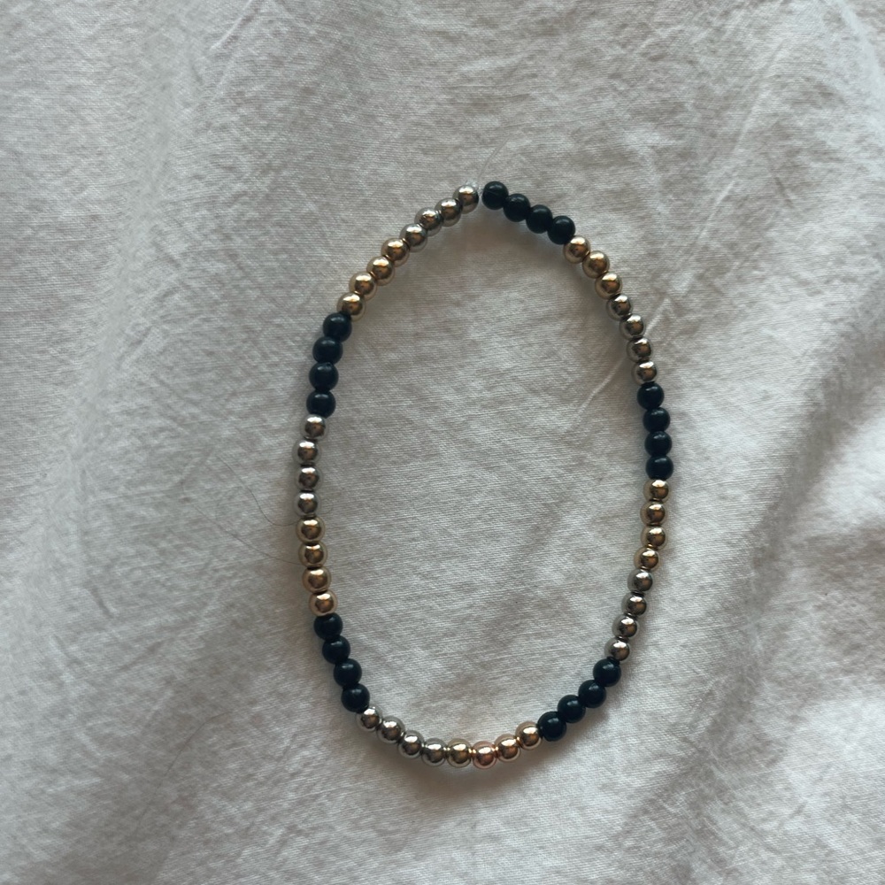 Black and Gold bracelets